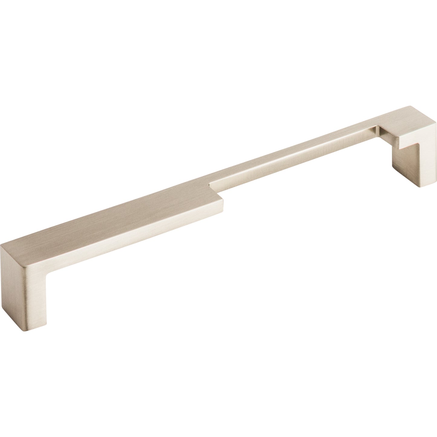 TOP KNOBS TK260BSN Modern Metro Notch Pull B 7" Center to Center Bar Pull - Brushed Satin Nickel