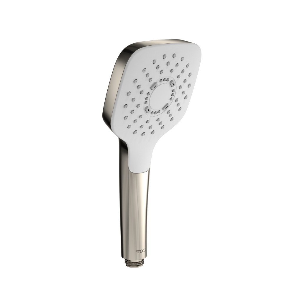 TOTO TBW02010U4#PN G Series 1.75 Gpm Single Spray 4 Inch Square Handshower With Comfort Wave Technology - Polished Nickel