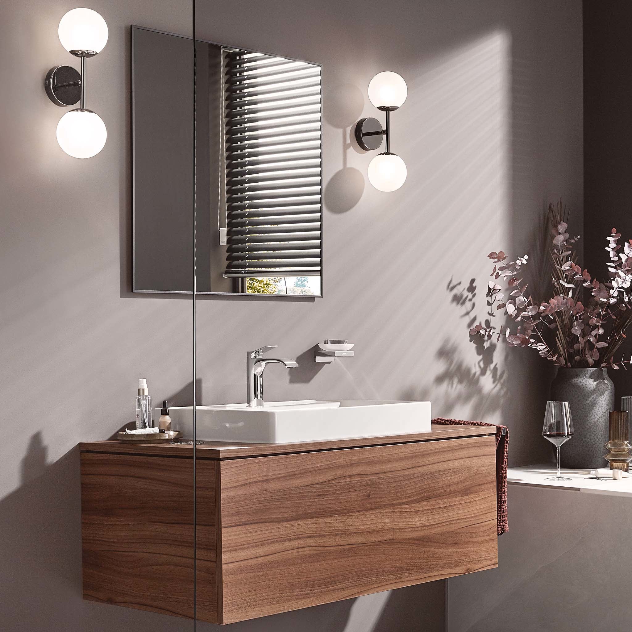 HANSGROHE 75020001 Vivenis Single-hole Faucet 110 with Pop-Up Drain, 1.2 GPM - Chrome