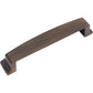 JEFFREY ALEXANDER 141-128DBAC Renzo 128 mm Center-to-Center Cup/Bin Pull - Brushed Oil Rubbed Bronze