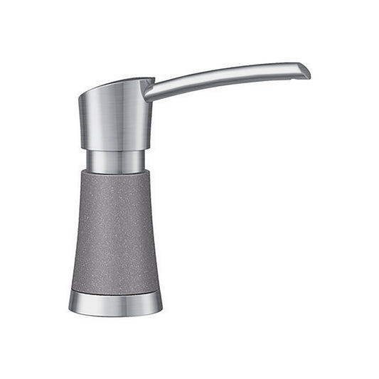 BLANCO 442052 Artona Artona Soap Dispenser - PVD Steel/Metallic Gray in Pvd Steel/Metallic Gray