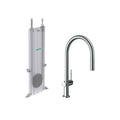 HANSGROHE 72801001 Talis N HighArc Kitchen Faucet, O-Style 2-Spray Pull-Down with sBox, 1.75 GPM - Chrome
