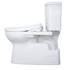 TOTO MW4744726CUFGA#01 Washlet+ Vespin Ii 1G Two-Piece Elongated 1.0 Gpf Toilet With Auto Flush Washlet+ S7 Contemporary Bidet Seat - Cotton White