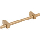 JEFFREY ALEXANDER 478-128SBZ Larkin 1 128 mm Center-to-Center Bar Pull - Satin Bronze