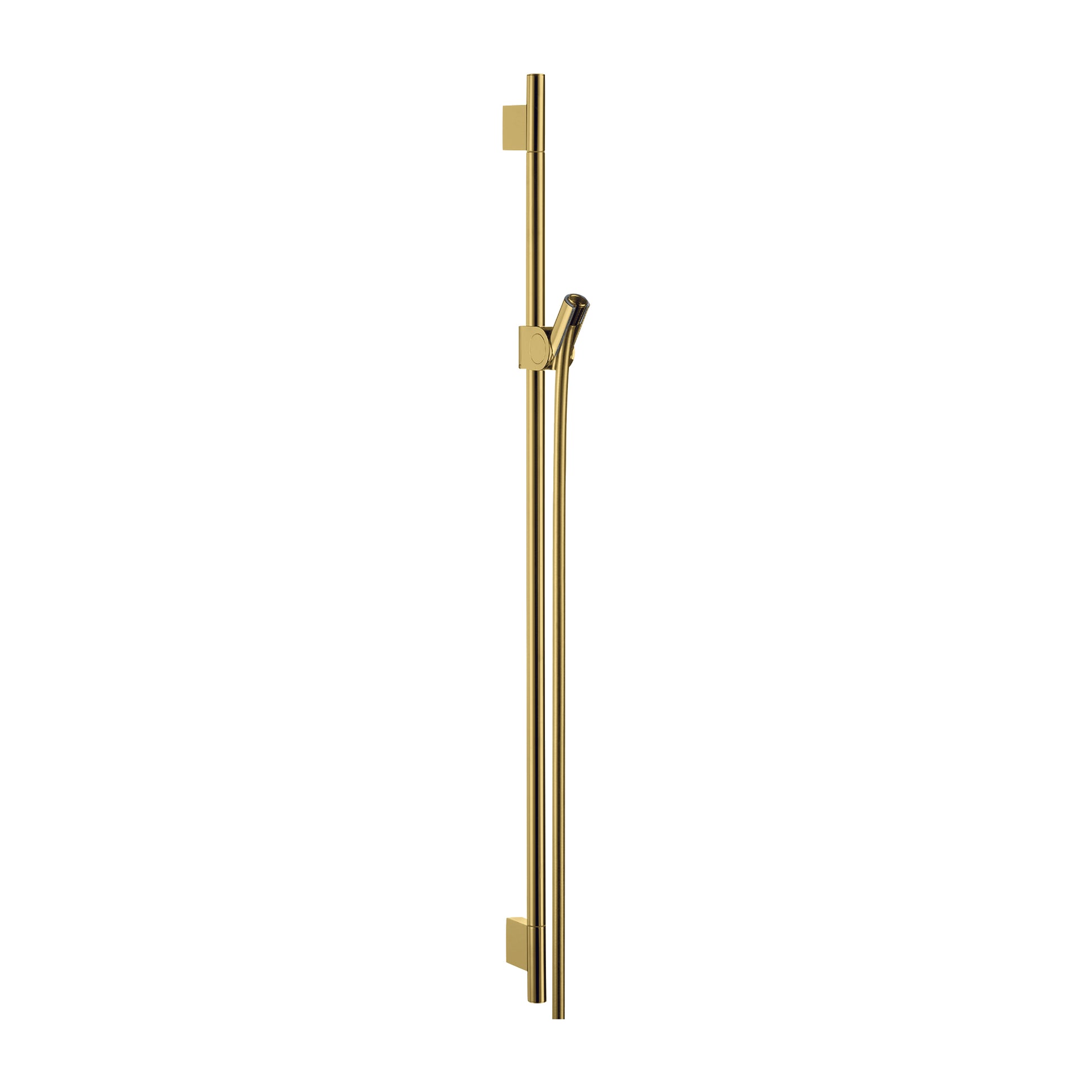 AXOR Uno Wallbar 36" in Polished Gold Optic