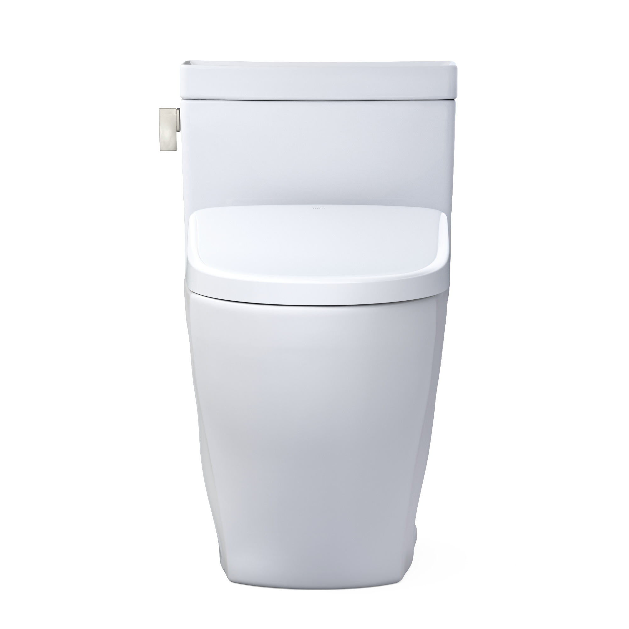 TOTO MW6244726CEFGA#01 Washlet+ Legato One-Piece Elongated 1.28 Gpf Toilet With Auto Flush S7 Contemporary Bidet Seat - Cotton White