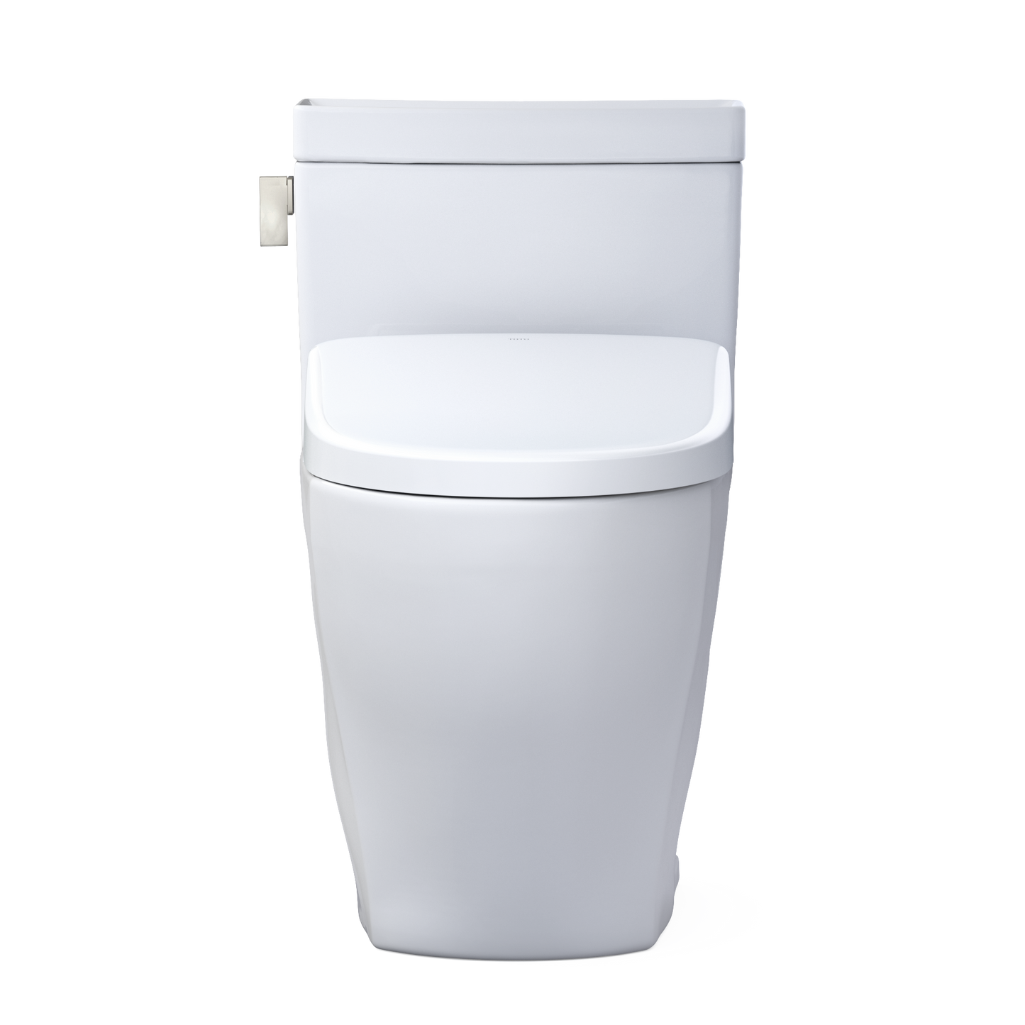 TOTO MW6244726CEFGA#01 WASHLET+ Legato One-Piece Elongated 1.28 GPF Toilet with Auto Flush S7 Contemporary Bidet Seat , Cotton White