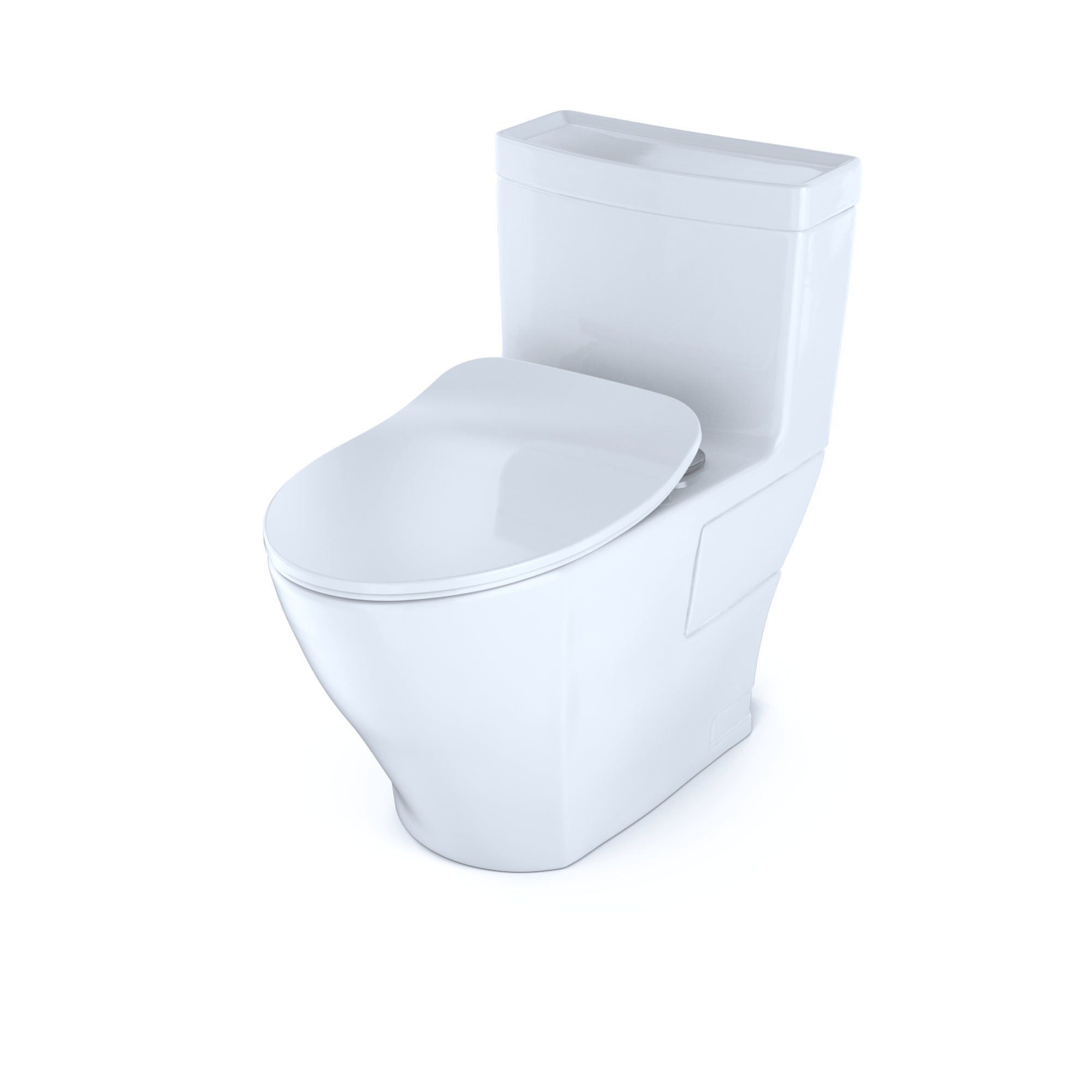 TOTO MS624234CEFG#01 Legato One-Piece Elongated 1.28 Gpf Toilet With Cefiontect And Softclose Seat - Cotton White