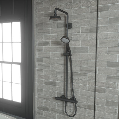 HANSGROHE 04070920 Croma 100 Classic Showerhead 3-Jet, 2.5 GPM - Rubbed Bronze