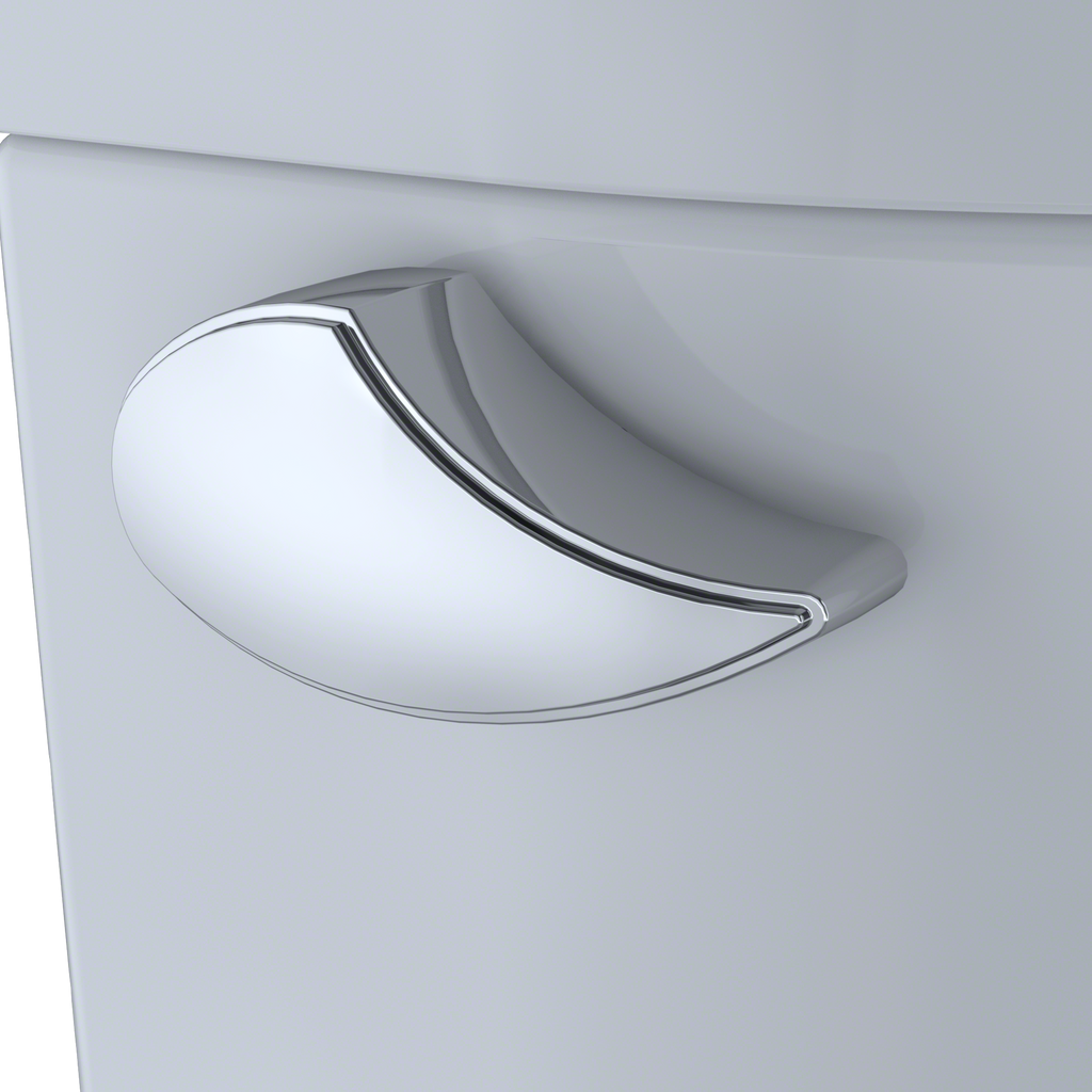 TOTO CST244EF#01 Entrada Two-Piece Elongated 1.28 Gpf Universal Height Toilet - Cotton White