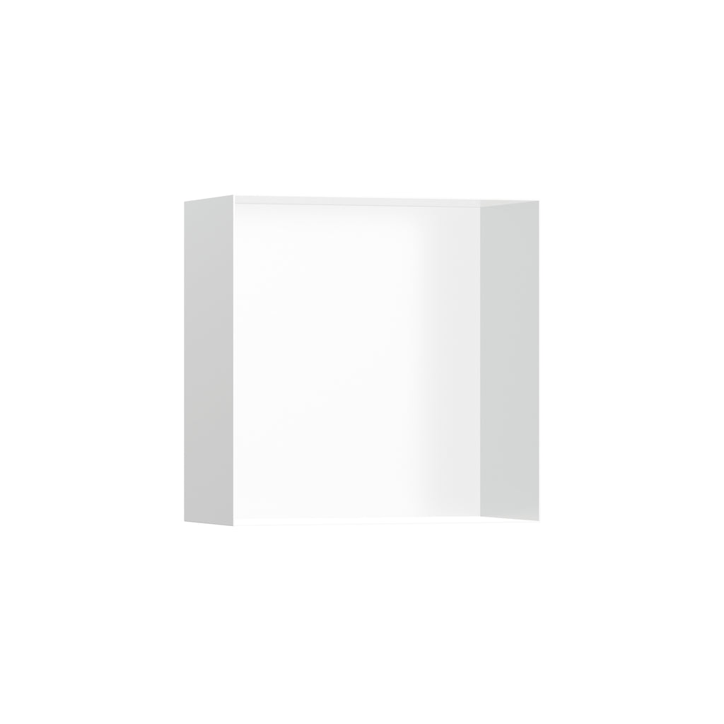 HANSGROHE 56079700 XtraStoris Minimalistic Wall Niche with Open Frame 12"x 12"x 5.5" - Matte White