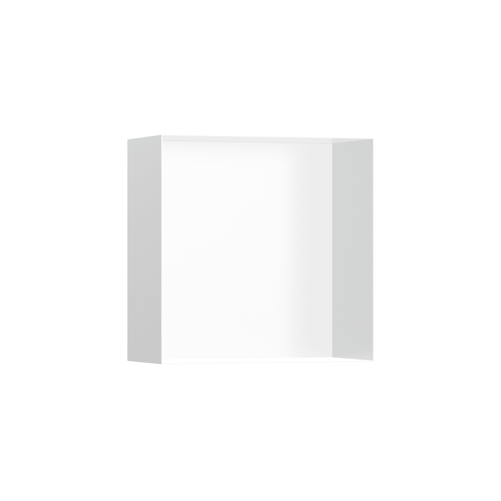 HANSGROHE 56079700 XtraStoris Minimalistic Wall Niche with Open Frame 12"x 12"x 5.5" - Matte White