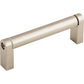 TOP KNOBS M1255 Pennington 3 3/4" Center to Center Bar Pull - Polished Nickel