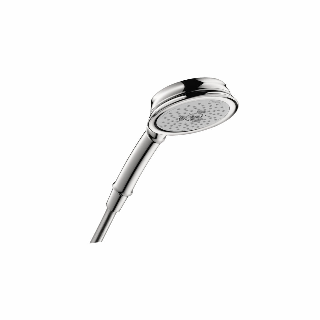 HANSGROHE 04072000 Croma 100 Classic Handshower 3-Jet, 2.5 GPM - Chrome