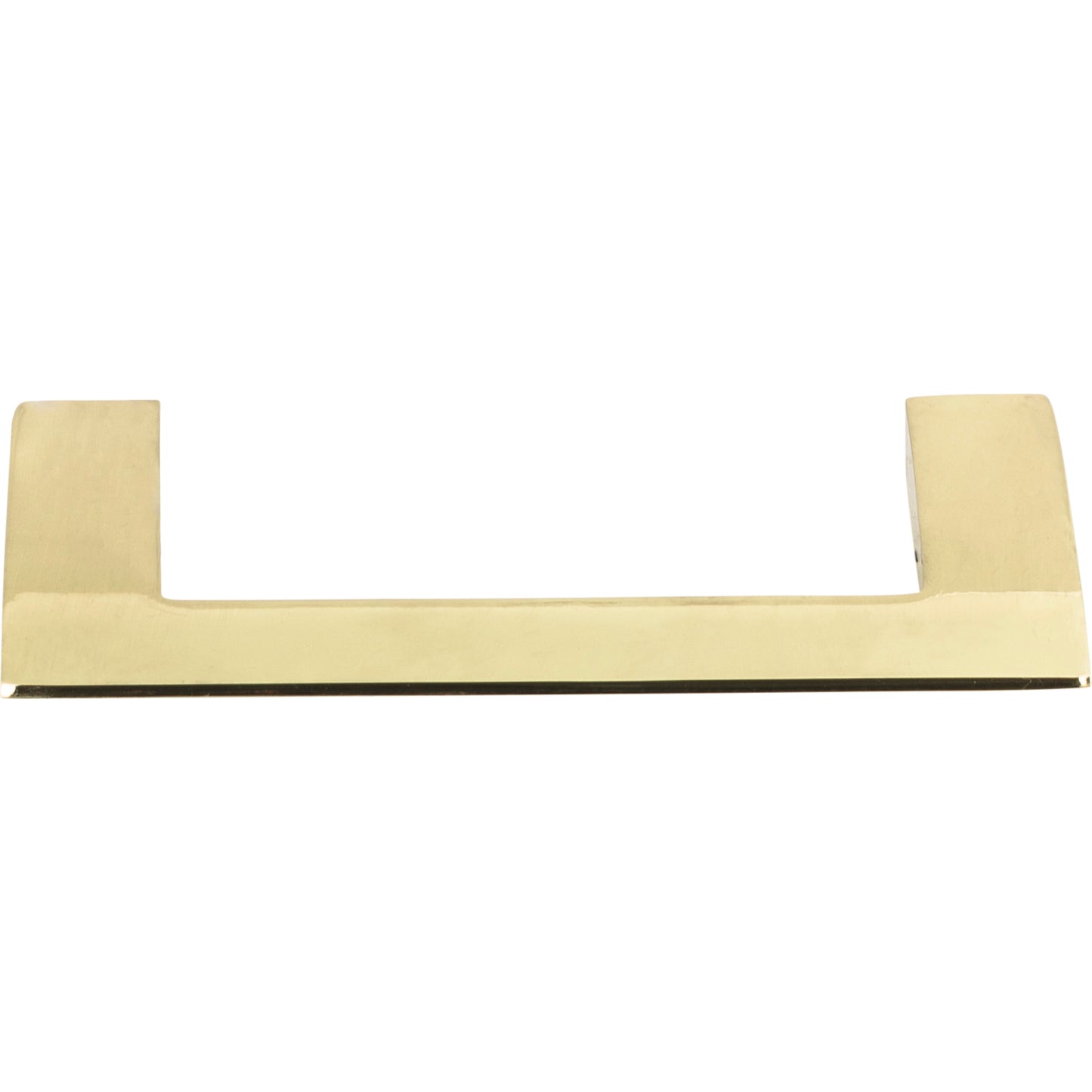 ATLAS A905-FG Angled Drop 3 3/4" Center to Center Bar Pull , French Gold