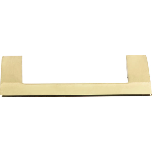 ATLAS A905-FG Angled Drop 3 3/4" Center to Center Bar Pull , French Gold