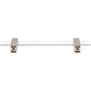 JEFFREY ALEXANDER 578-128SN Spencer 128 mm Center-to-Center Bar Pull - Satin Nickel