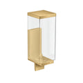 AXOR 42610250 Universal Rectangular Soap Dispenser - Brushed Gold Optic