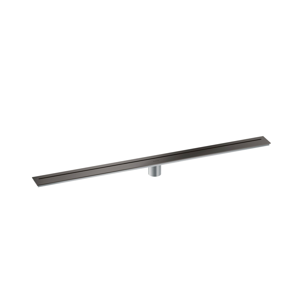 AXOR 42523341 Drains Floor Installation 39 3/8" - Brushed Black Chrome