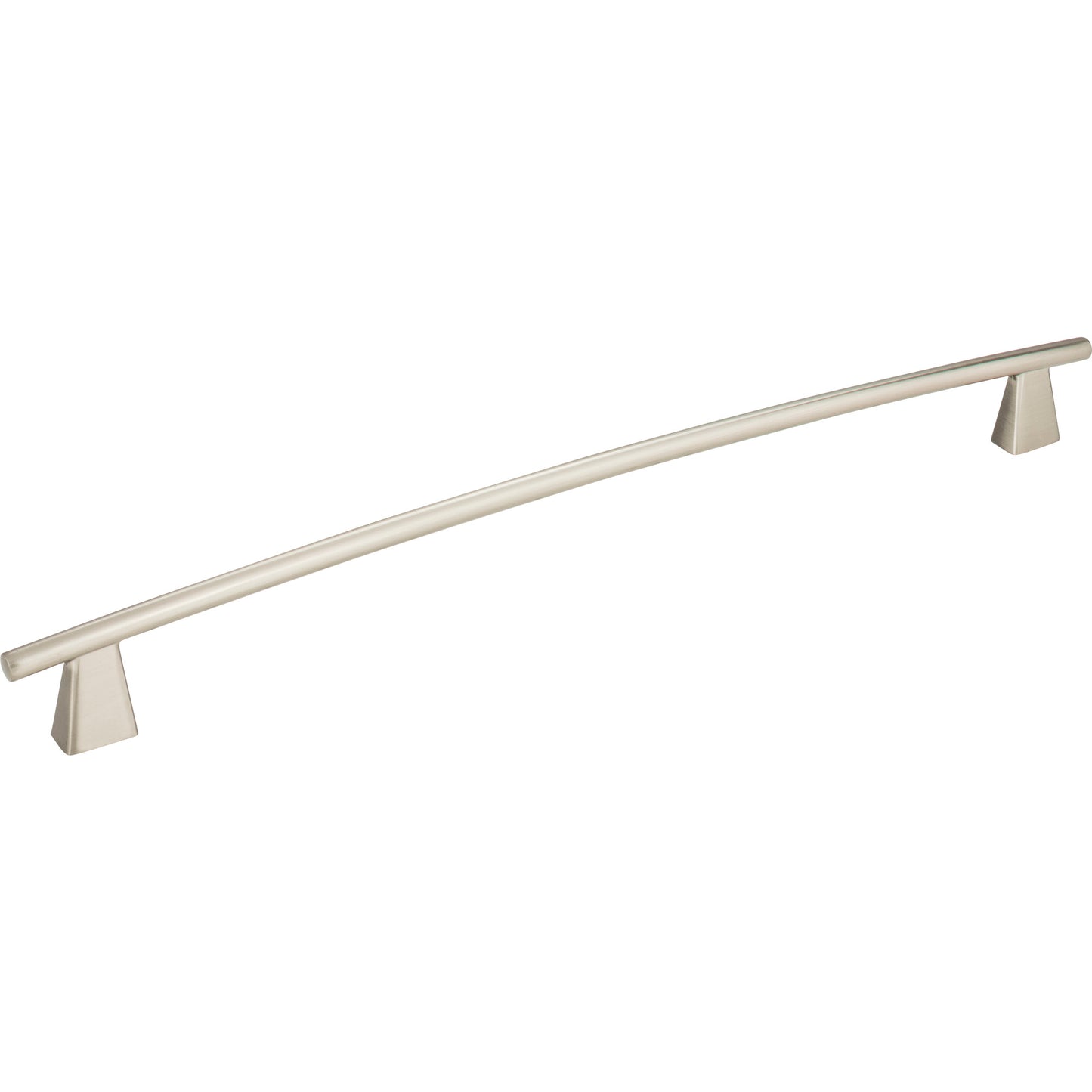 ATLAS 336-BRN Fulcrum 11 5/16" Center to Center Arch Pull - Brushed Nickel