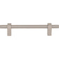 JEFFREY ALEXANDER 478-128SN Larkin 1 128 mm Center-to-Center Bar Pull - Satin Nickel