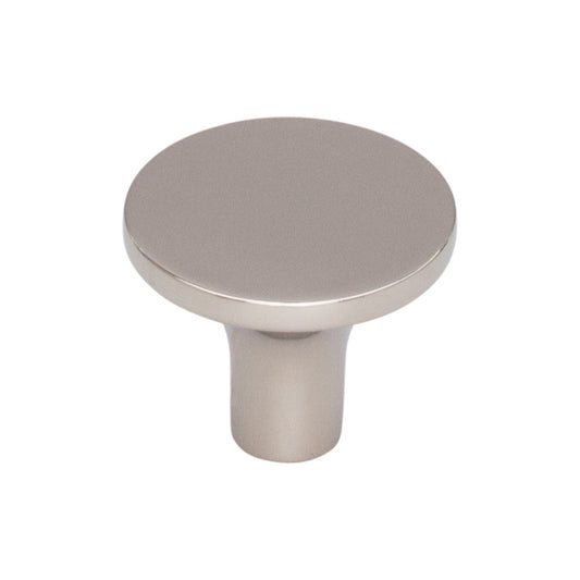 TOP KNOBS TK913PN Marion 1 1/4" Diameter Round Knob - Polished Nickel