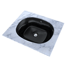 TOTO LT483#51 Maris 17-5/8" X 14-9/16" Oval Undermount Bathroom Sink - Ebony