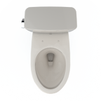 TOTO CST776CSFG#12 Drake  Two-Piece Elongated 1.6 Gpf Universal Height Tornado Flush Toilet With Cefiontect - Sedona Beige