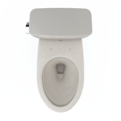 TOTO CST776CSFG#12 Drake  Two-Piece Elongated 1.6 Gpf Universal Height Tornado Flush Toilet With Cefiontect - Sedona Beige