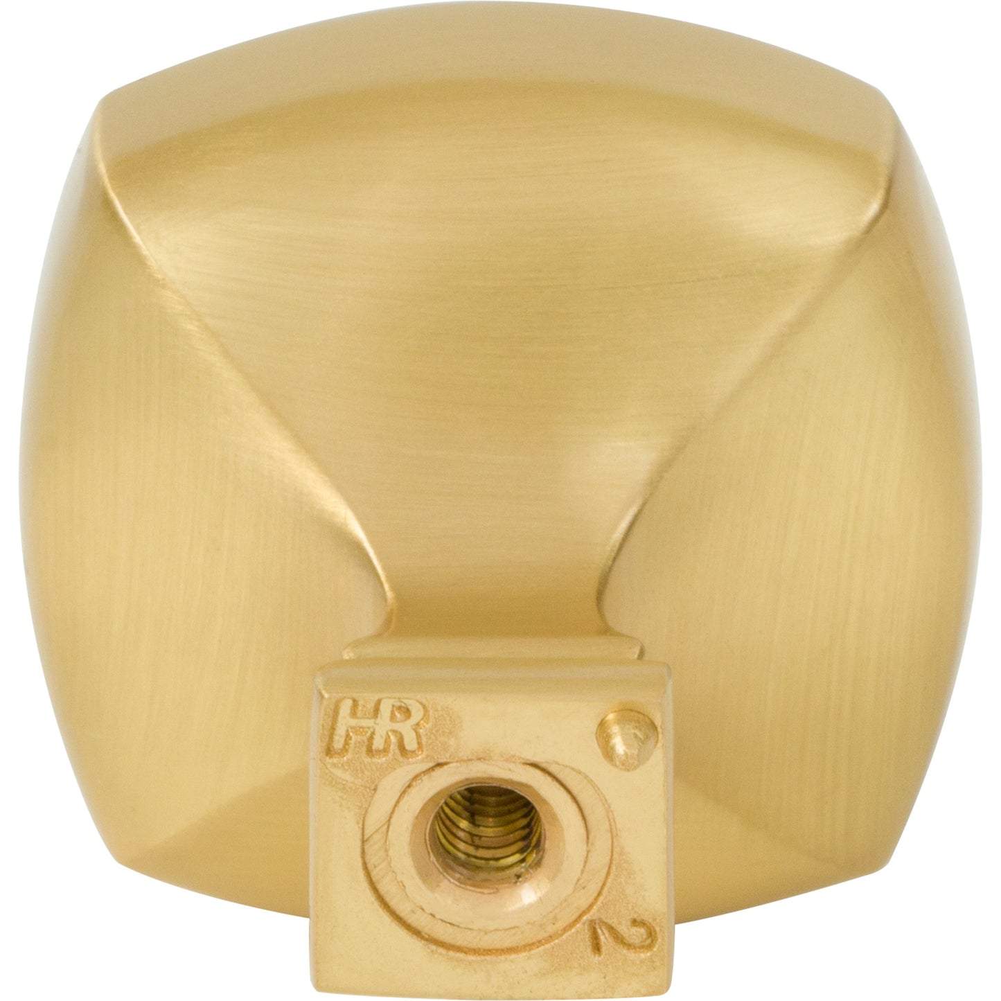 JEFFREY ALEXANDER 278L-BG Audrey 1-3/8" Diameter Square Knob - Brushed Gold