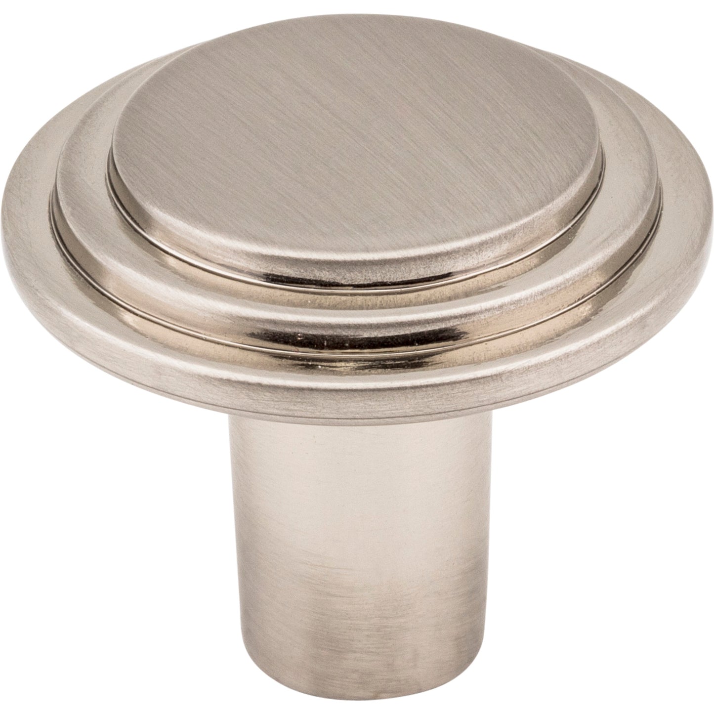 ELEMENTS 331L-SN Calloway 1-1/4" Diameter Mushroom Knob , Satin Nickel