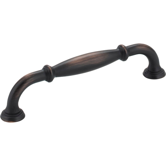 JEFFREY ALEXANDER 658-128DBAC Tiffany 128 mm Center-to-Center Bar Pull - Brushed Oil Rubbed Bronze