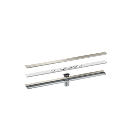 AXOR 42526801 Drains Wall Installation 31 1/2" - Stainless Steel Optic