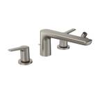TOTO TBG03202U#BN Gs Four-Hole Deck-Mount Roman Tub Filler Trim With Handshower - Brushed Nickel