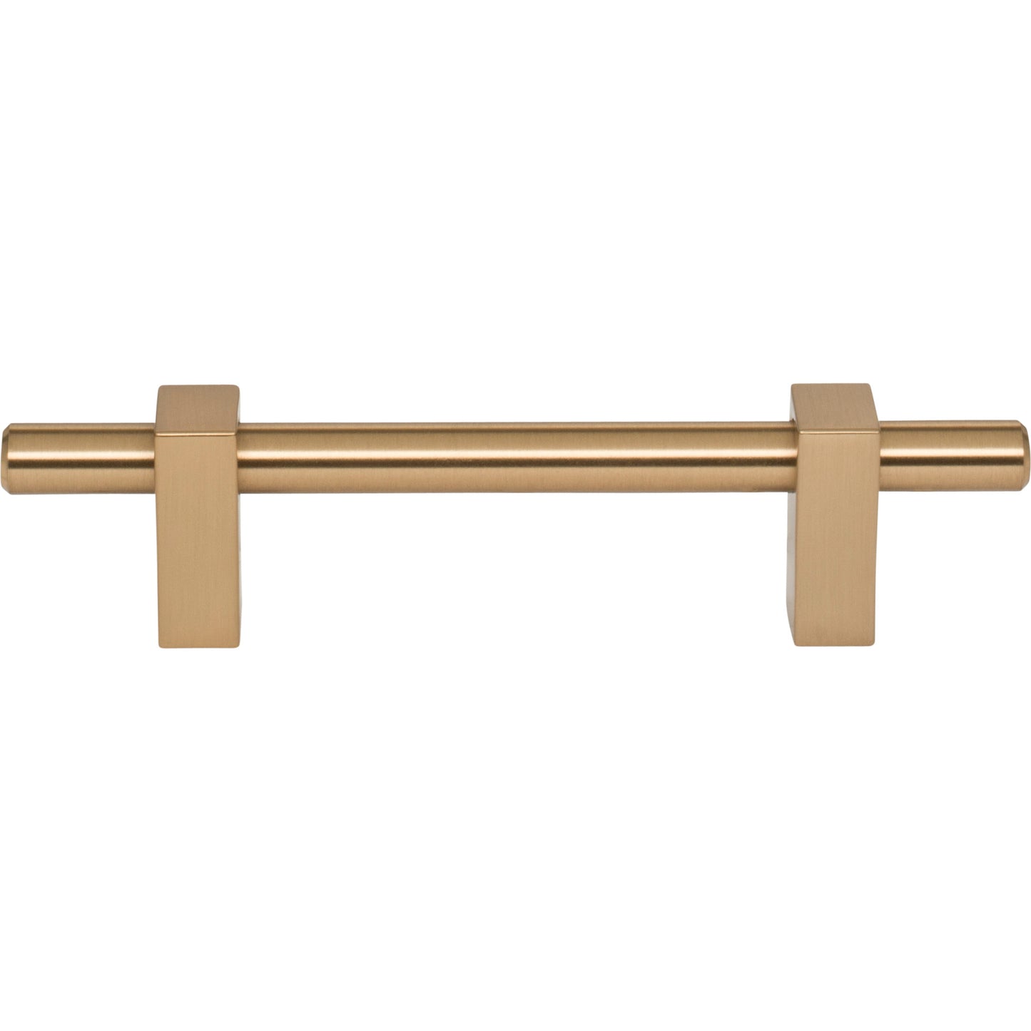 JEFFREY ALEXANDER 478-96SBZ Larkin 1 96 mm Center-to-Center Bar Pull - Satin Bronze