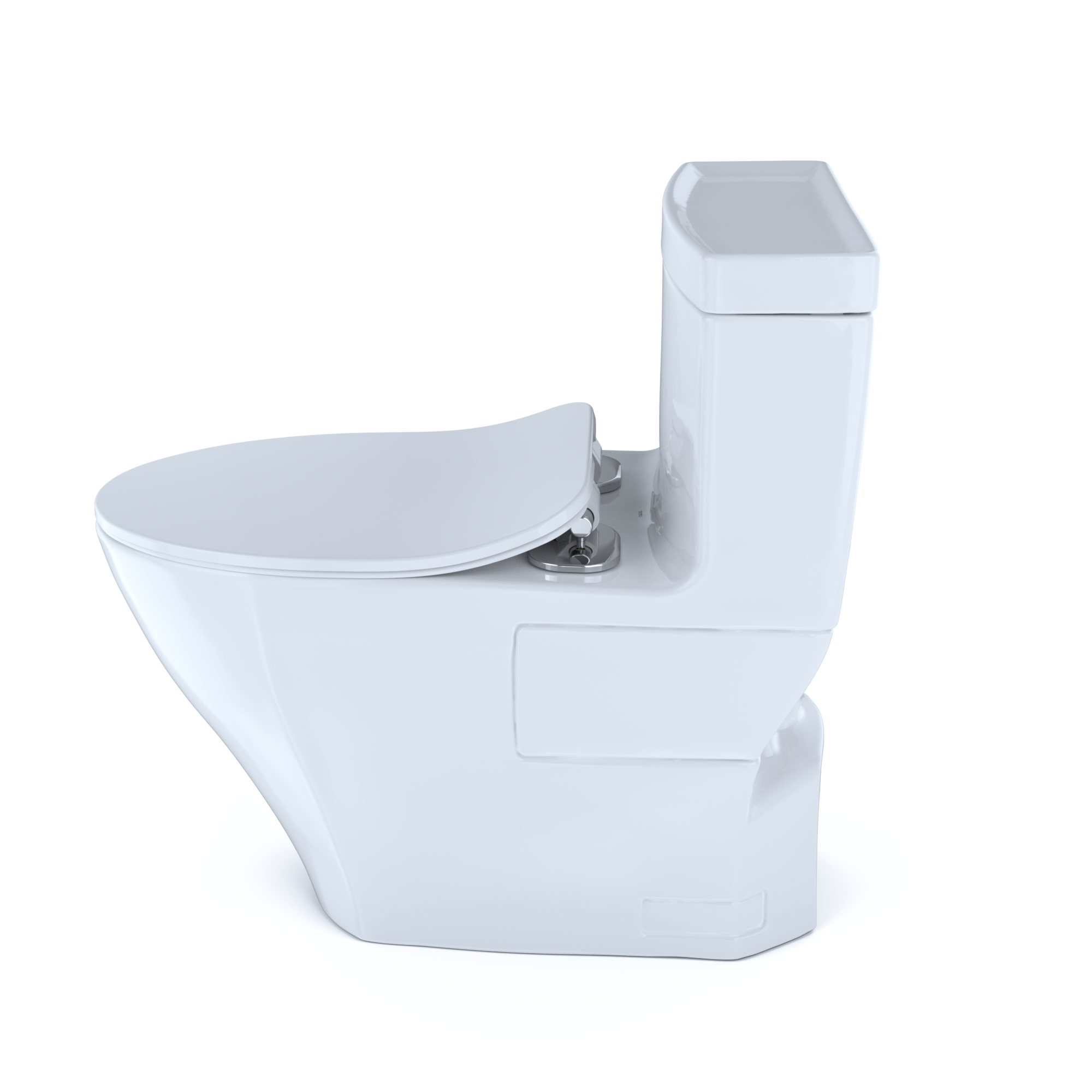 TOTO MS626234CEFG#01 Aimes One-Piece Elongated 1.28 Gpf Toilet With Cefiontect And Softclose Seat - Cotton White