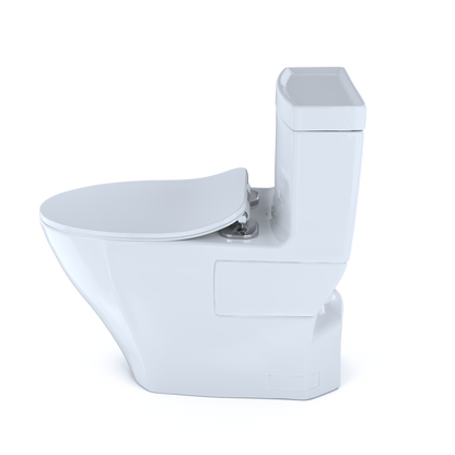TOTO MS626234CEFG#01 Aimes One-Piece Elongated 1.28 Gpf Toilet With Cefiontect And Softclose Seat - Cotton White