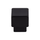 TOP KNOBS TK32BLK Tapered 1" Length Square Knob - Flat Black