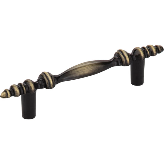ELEMENTS 1018-AB Kingsport 3" Center-to-Center Bar Pull - Brushed Antique Brass