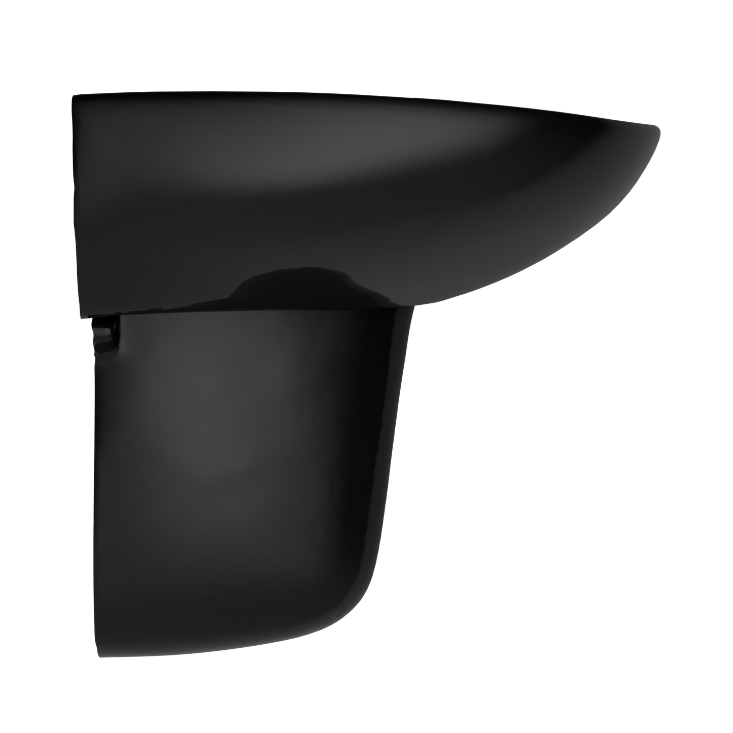 TOTO LHT242.8#51 Prominence Oval Wall-Mount Bathroom Sink And Shroud For 8 Inch Center Faucets - Ebony