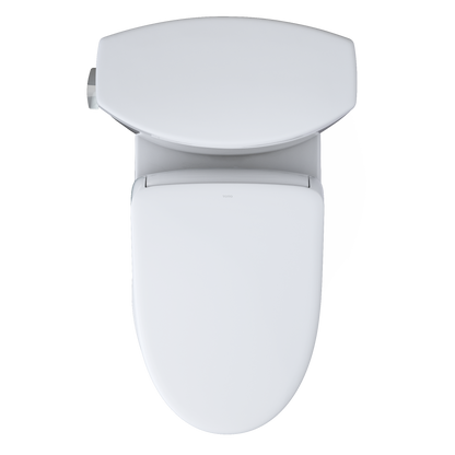 TOTO MW4744726CEFGA#01 Washlet+ Vespin Ii Two-Piece Elongated 1.28 Gpf Toilet With Auto Flush Washlet+ S7 Contemporary Bidet Seat - Cotton White