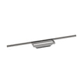 HANSGROHE 56220001 RainDrain Minimalistic Complete Set 2", 31 1/2" Trim and Installation Set - Brushed Stainless Steel