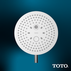 TOTO TBW01004U4#CP G Series 1.75 Gpm Two Spray Function 8.5 Inch Round Showerhead With Comfort Wave And Warm Spa - Polished Chrome