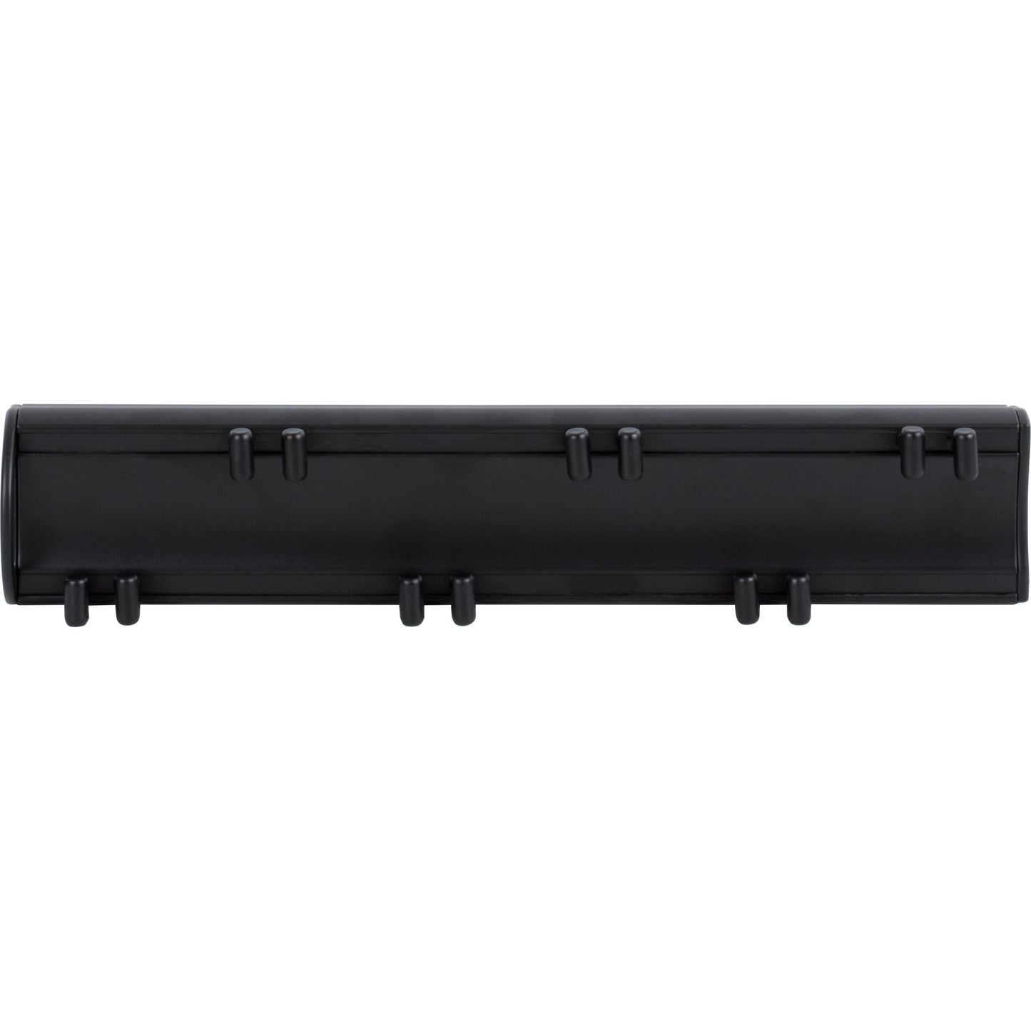 HARDWARE RESOURCES 355B-MB Matte Black 14" Belt Rack - Matte Black