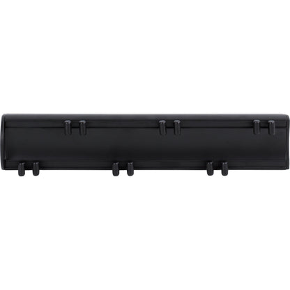 HARDWARE RESOURCES 355B-MB Matte Black 14" Belt Rack - Matte Black