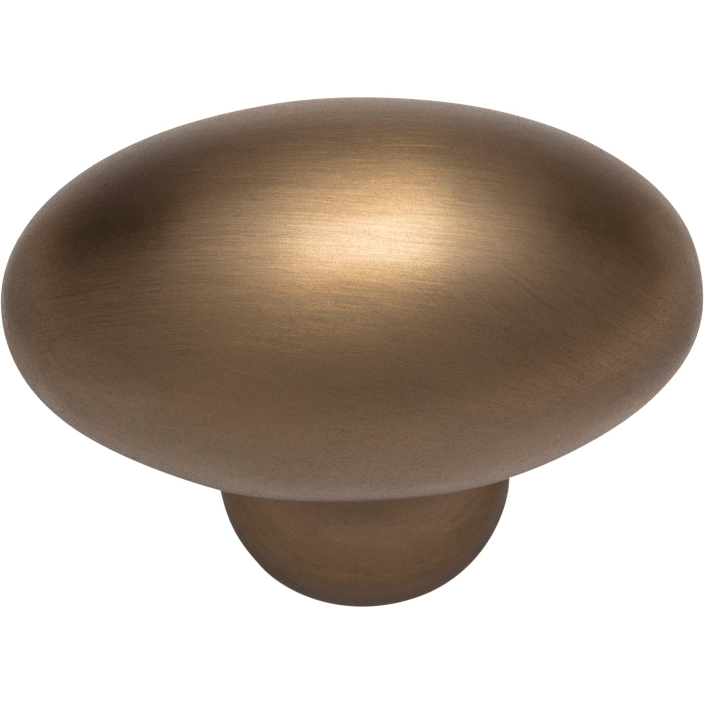 JEFFREY ALEXANDER 3991SBZ Lyon 1-9/16" Length Oval Knob - Satin Bronze
