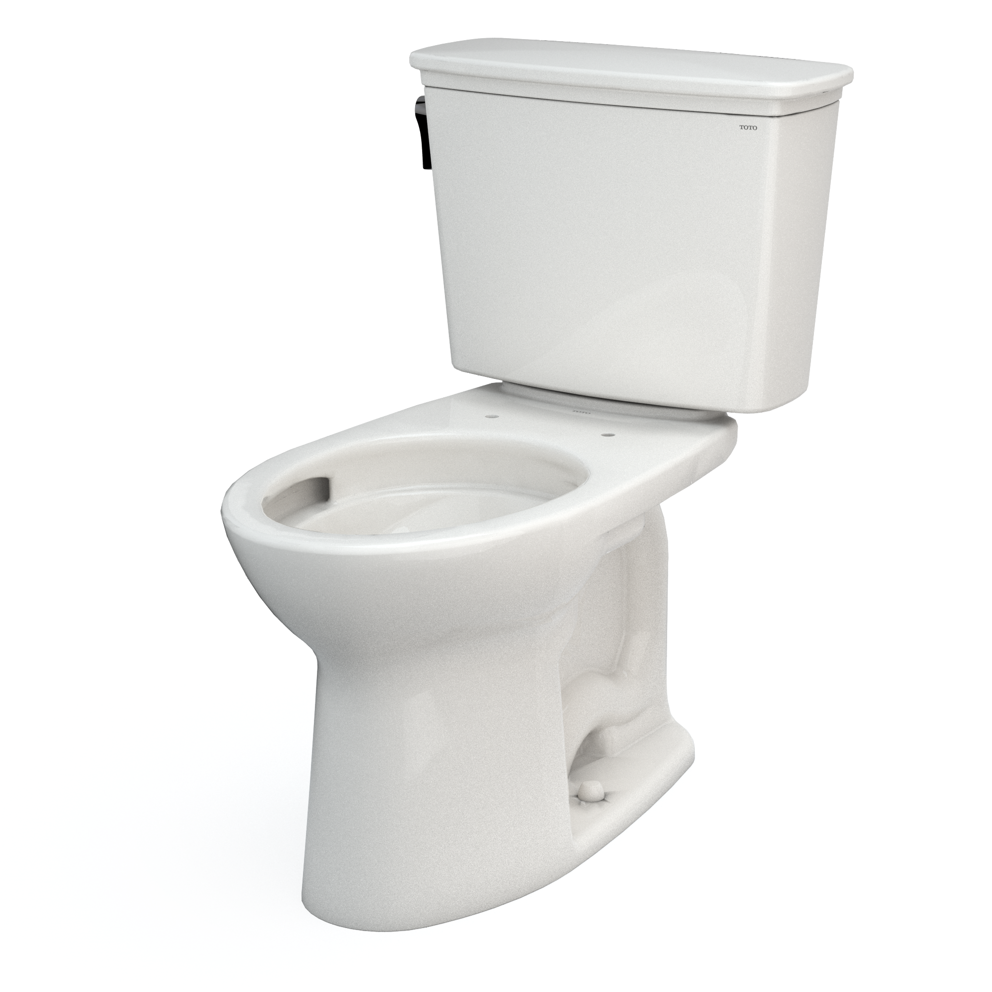 TOTO CST786CEG#11 Drake Transitional Two-Piece Elongated 1.28 Gpf Tornado Flush Toilet With Cefiontect - Colonial White