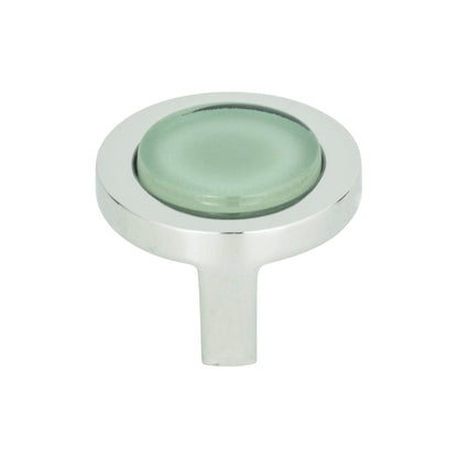 ATLAS 229-GR-CH Spa 1-1/4" Diameter Round Knob - Polished Chrome