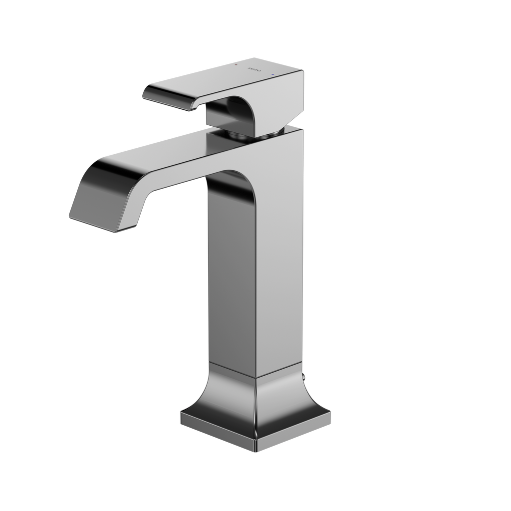 TOTO TLG08303U#CP Gc 1.2 Gpm Single Handle Semi-Vessel Bathroom Sink Faucet With Comfort Glide Technology - Polished Chrome