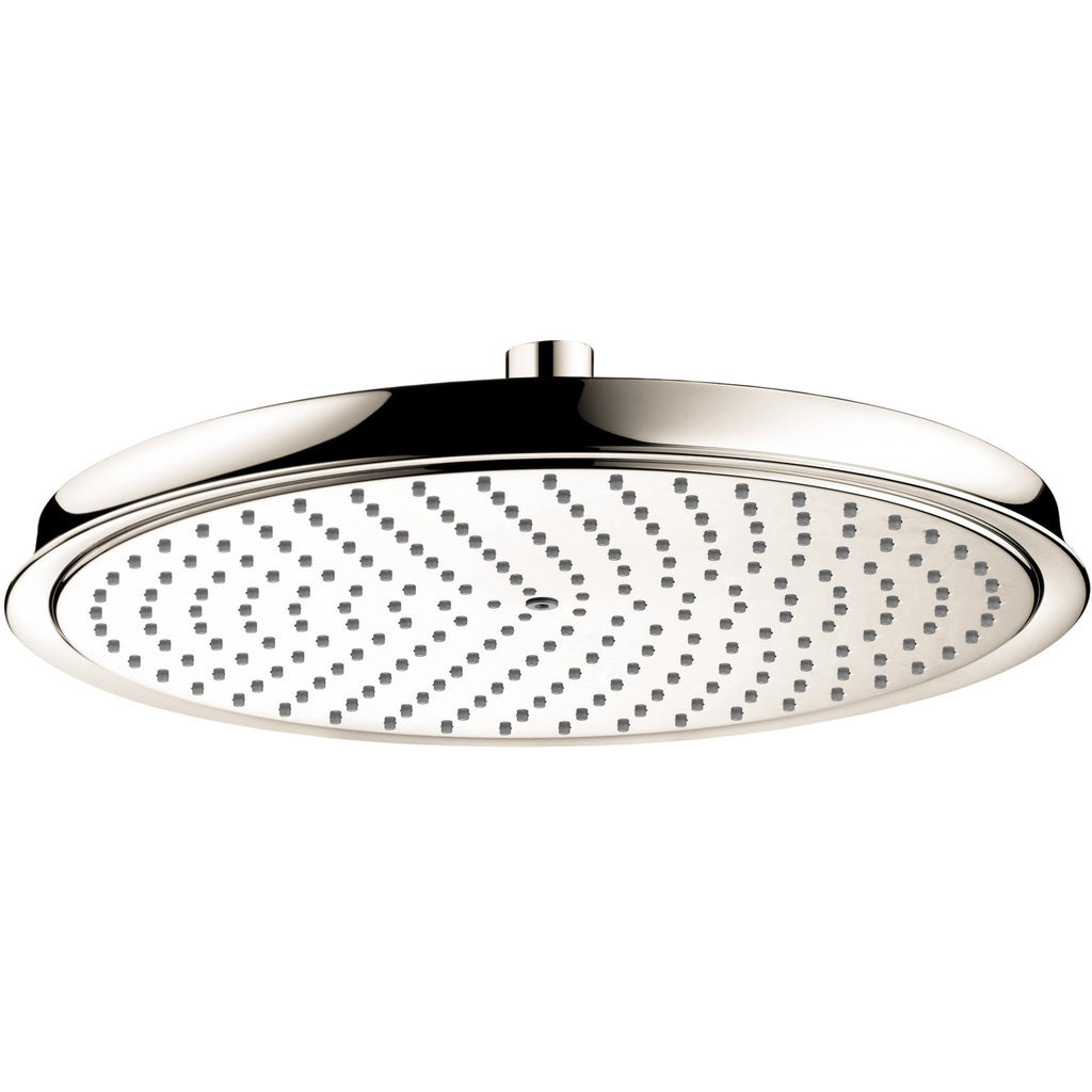 HANSGROHE 28428831 Raindance Classic Showerhead 300 1-Jet, 2.5 GPM - Polished Nickel